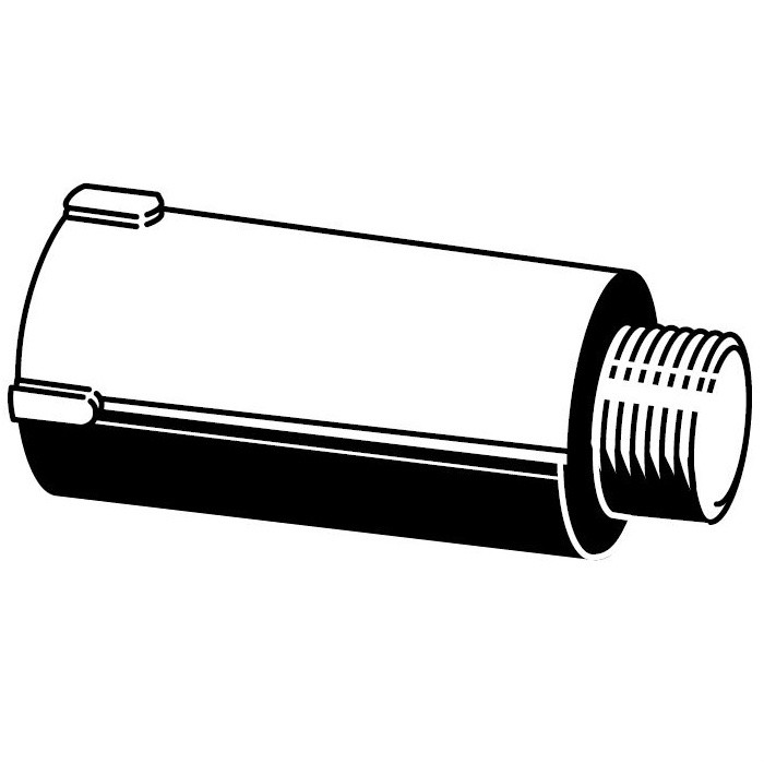 PPR Aquaterm монтажна тапа с резба  - 1/2