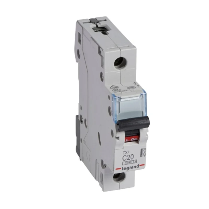 Legrand TX3 1p C20 6kA авт.прекъсвач
