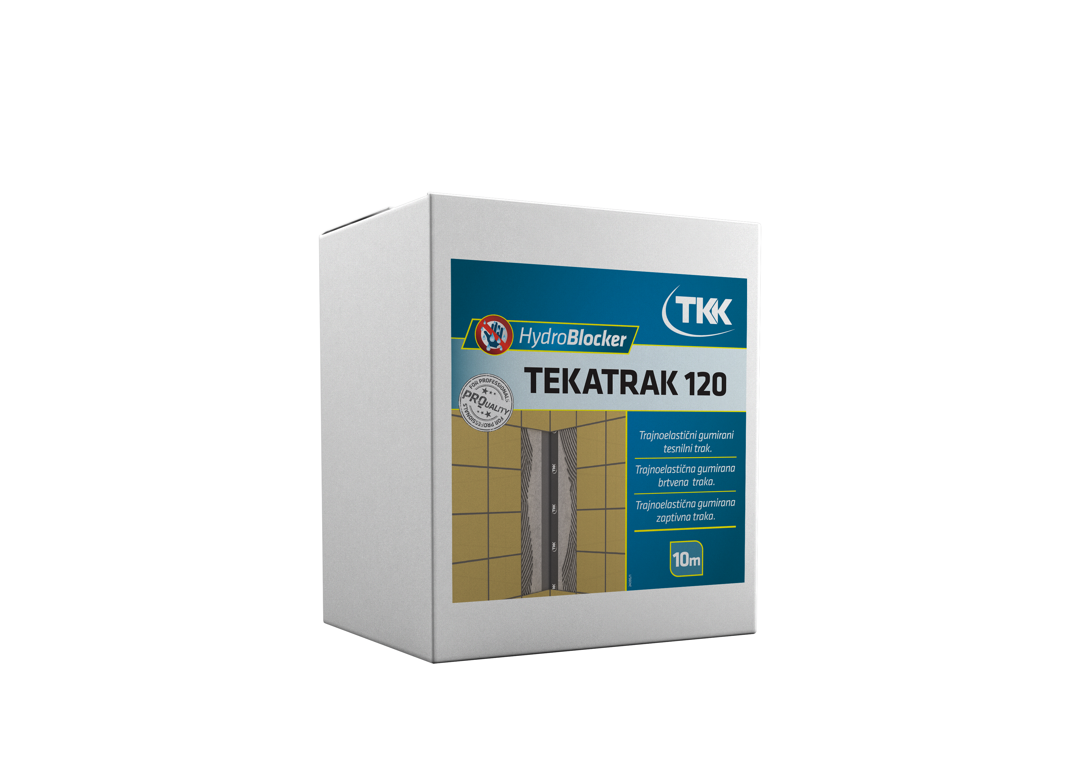 ТКК Hydroblocker TEKATRAK 120 - 50м лента за хидроизолация