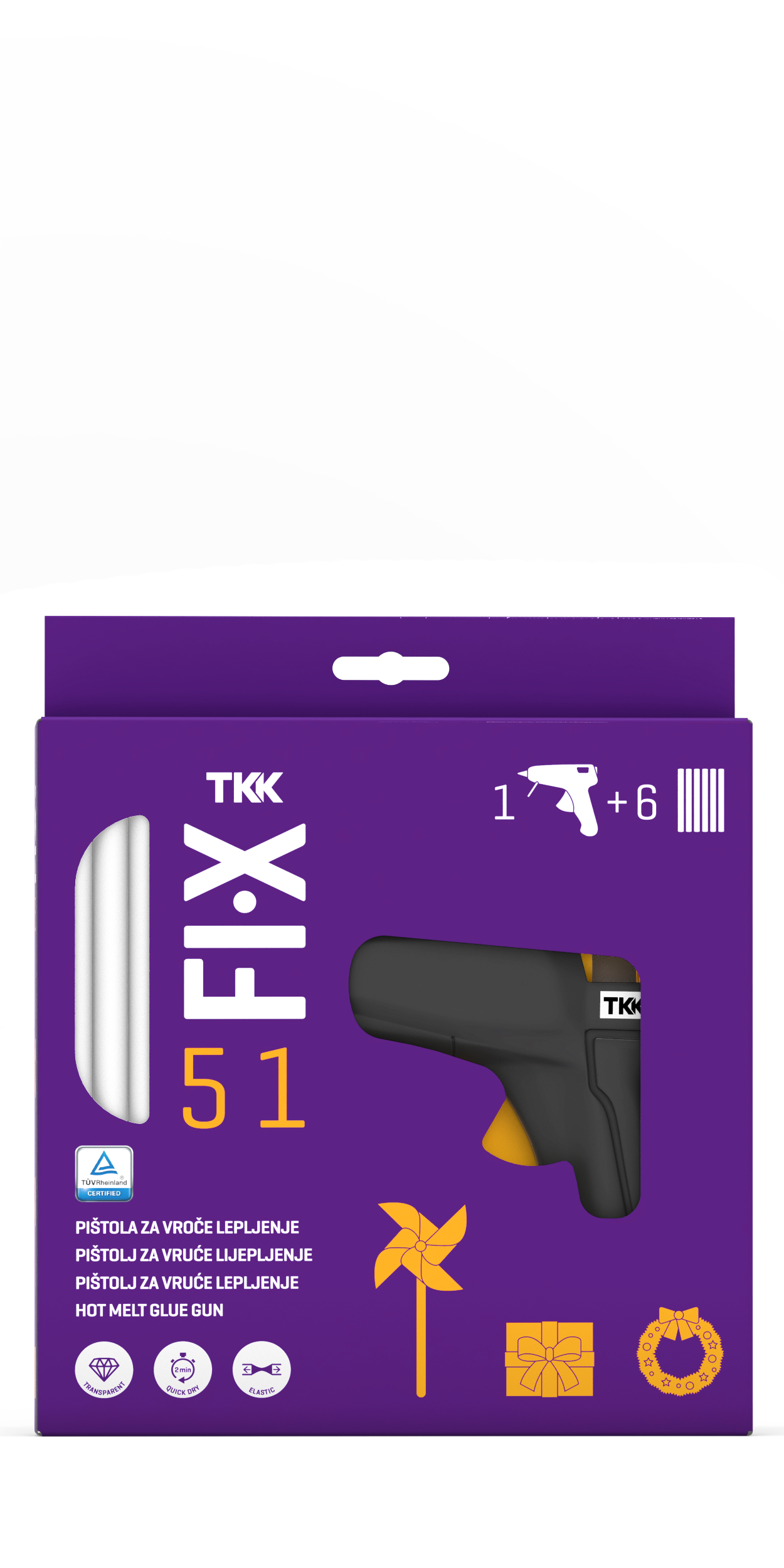ТКК FI-X Пистолет за топло лепене