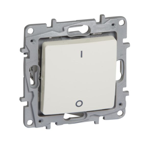 Legrand - NiLoe - ключ двуполюсен 10A КРЕМ 764617