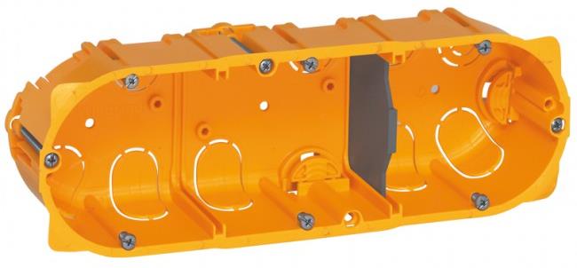 Legrand - конзола Batibox ГК  д.40мм ф67 - 3тройна 80043