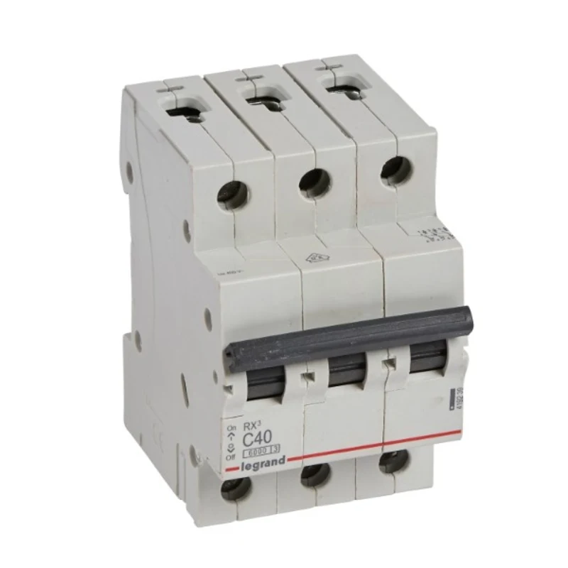 Legrand RX3 3P трифазен  C40 6kA авт.прекъсвач