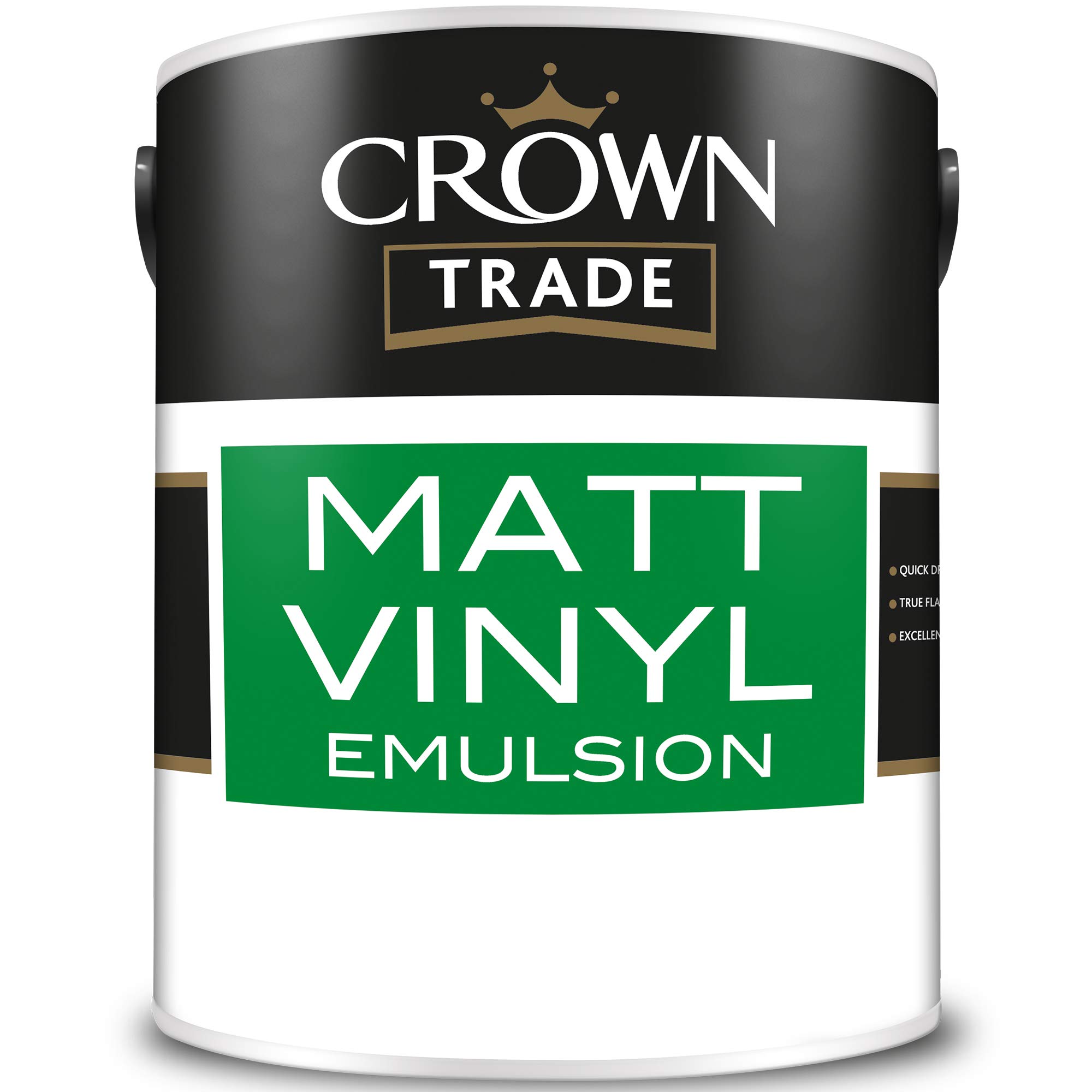 CROWN - Trade Matt Vinyl Emulsion WHITE  5л