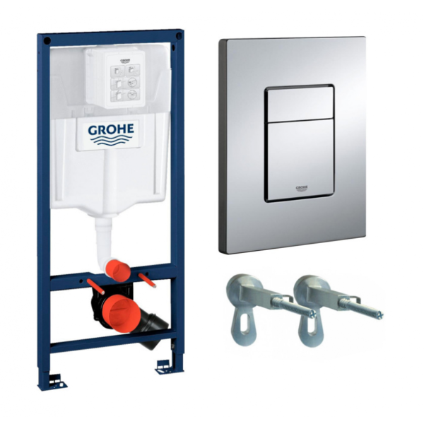 Grohe Rapid SL 38528001 бутон Skate Cosmopolitan хром  38732000 и крепеж 3855800М 