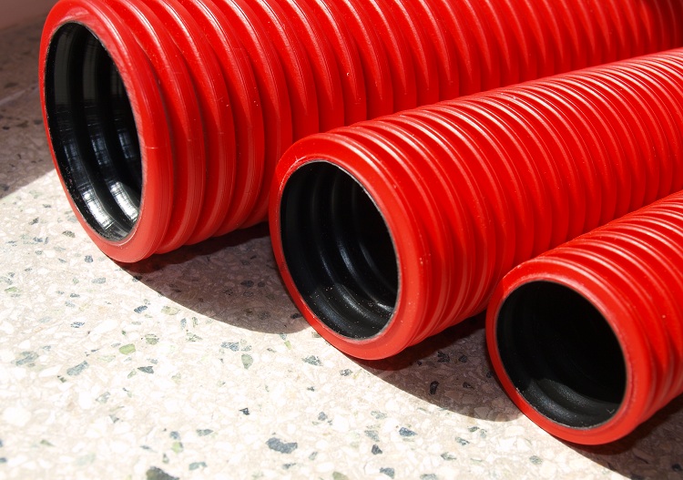 Гофрирани PVC тръби