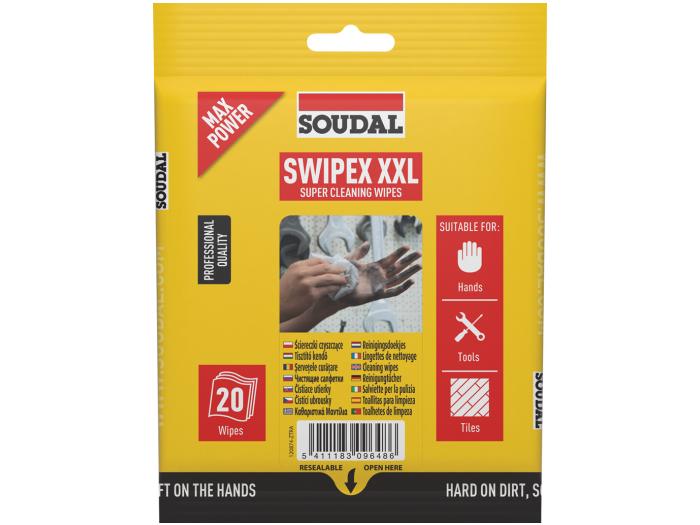 Soudal кърпички за почистване малки - 20бр