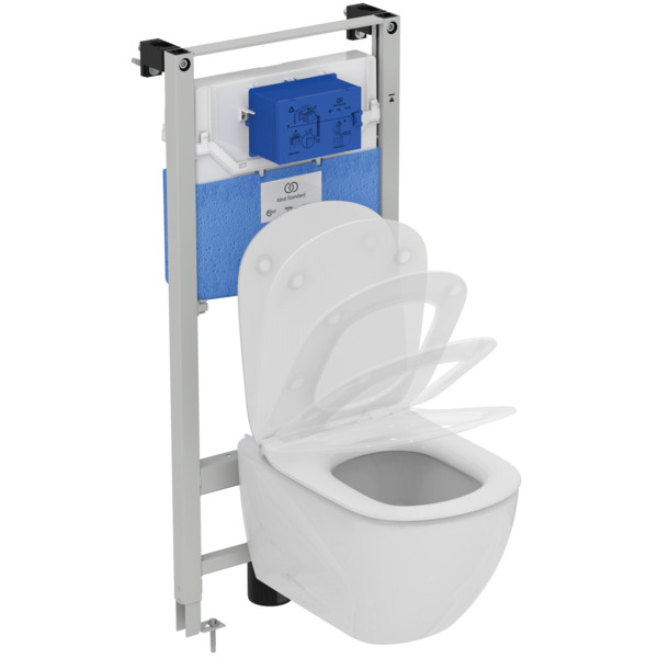 Ideal Standart - TESI AquaBlade пл.седалка R059801 пневматика комплект T007901+T352701+R027767