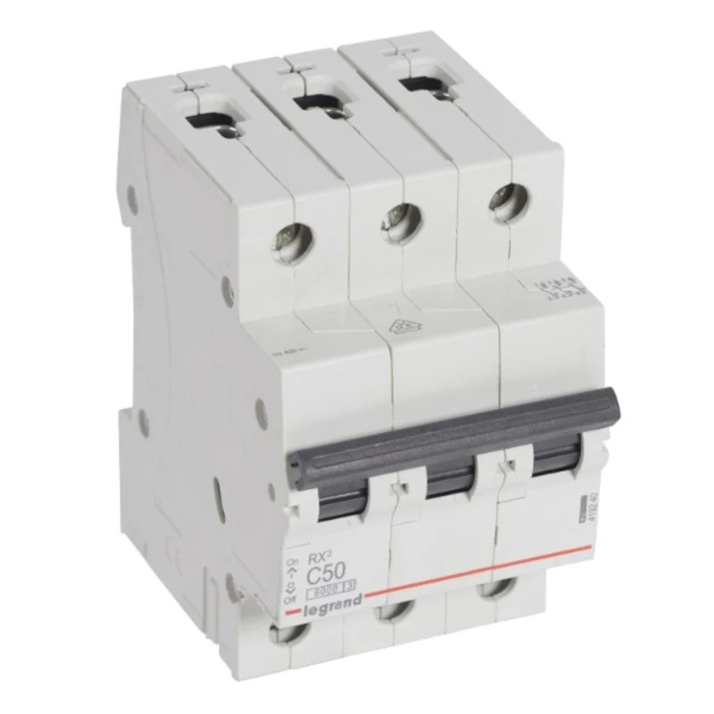 Legrand RX3 3P трифазен  C50 6kA авт.прекъсвач