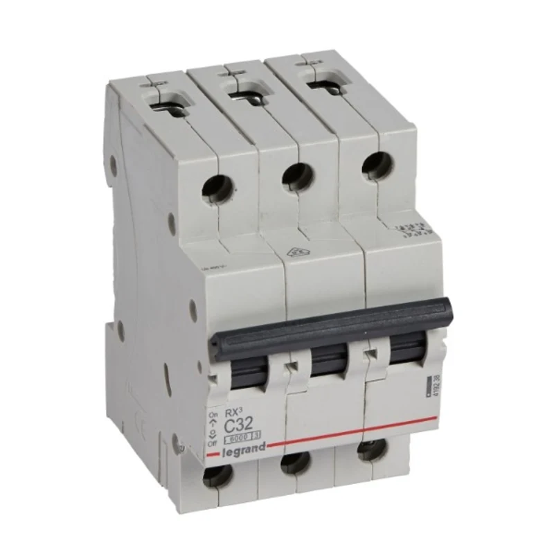 Legrand RX3 3P трифазен  C32 6kA авт.прекъсвач