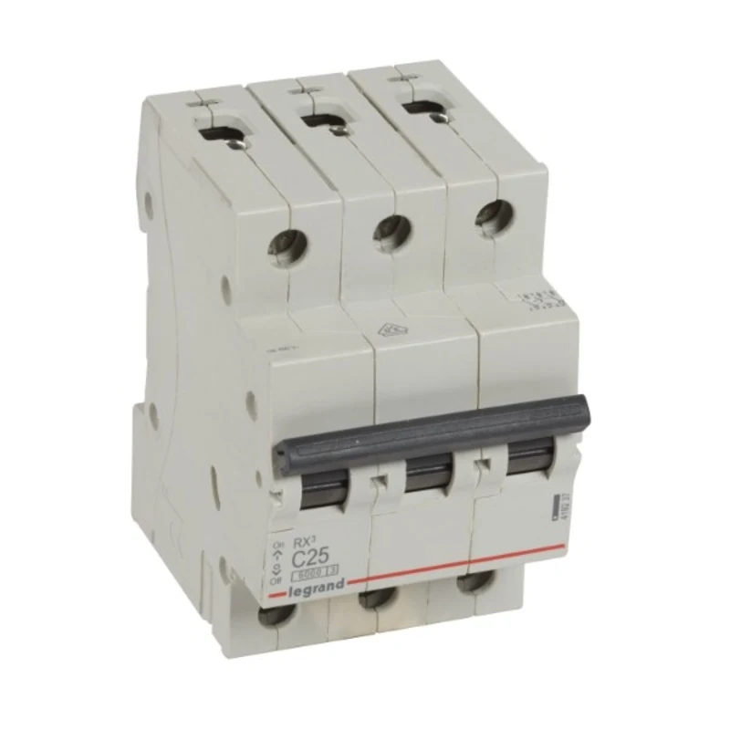 Legrand RX3 3P трифазен  C25 6kA авт.прекъсвач