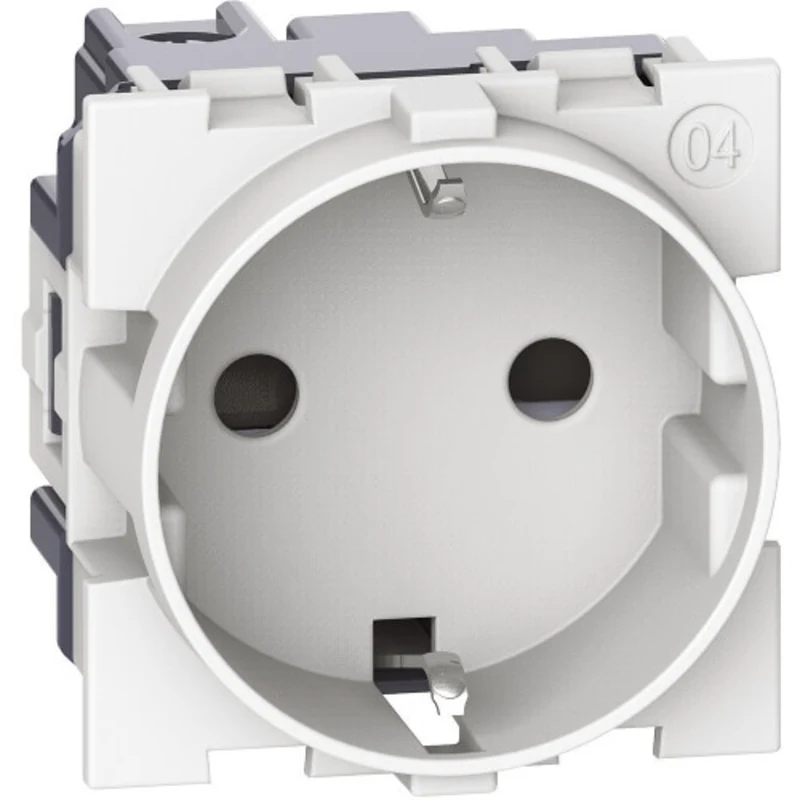 Legrand LIVING NOW - контакт шуко16A 2M бял KW4141