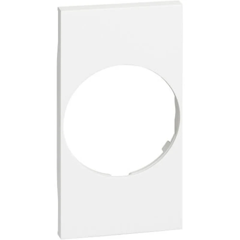 Legrand LIVING NOW - лицев панел контакт шуко 2М бял KW04