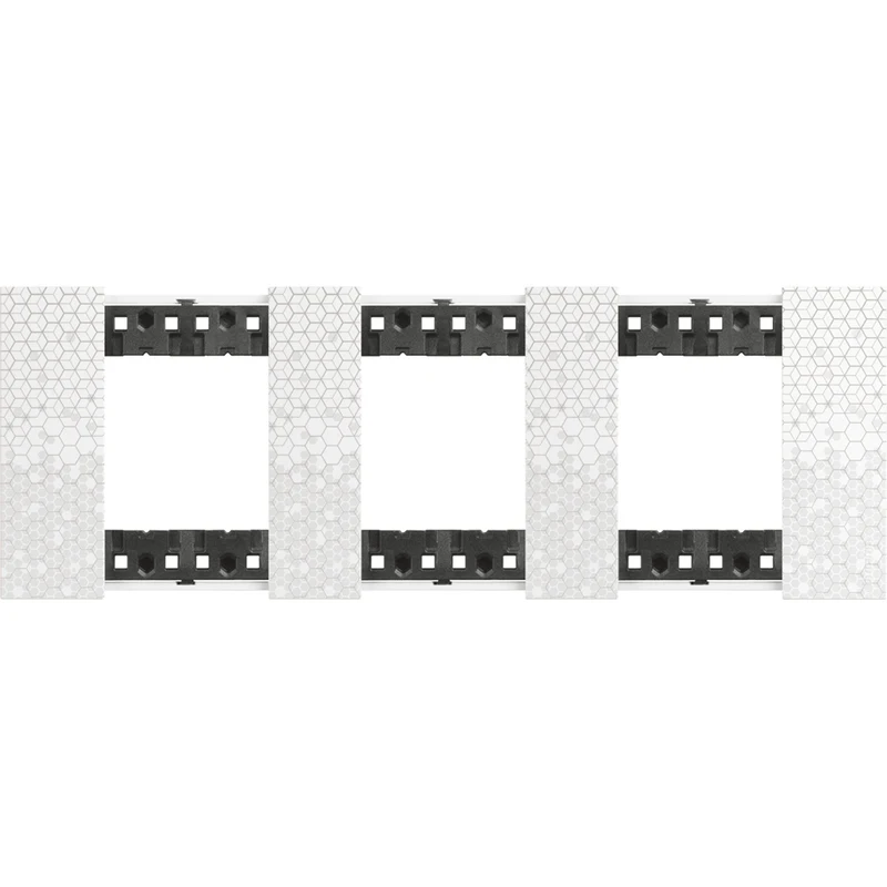 Legrand LIVING NOW - рамка 2x2x2м - пиксел KA4802M3MW