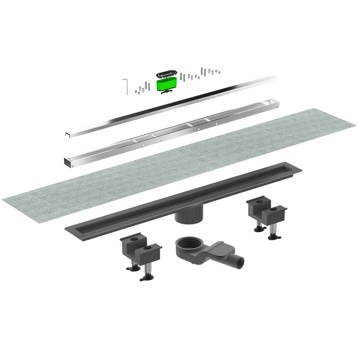 BONOMINI сифон double face inox 600 