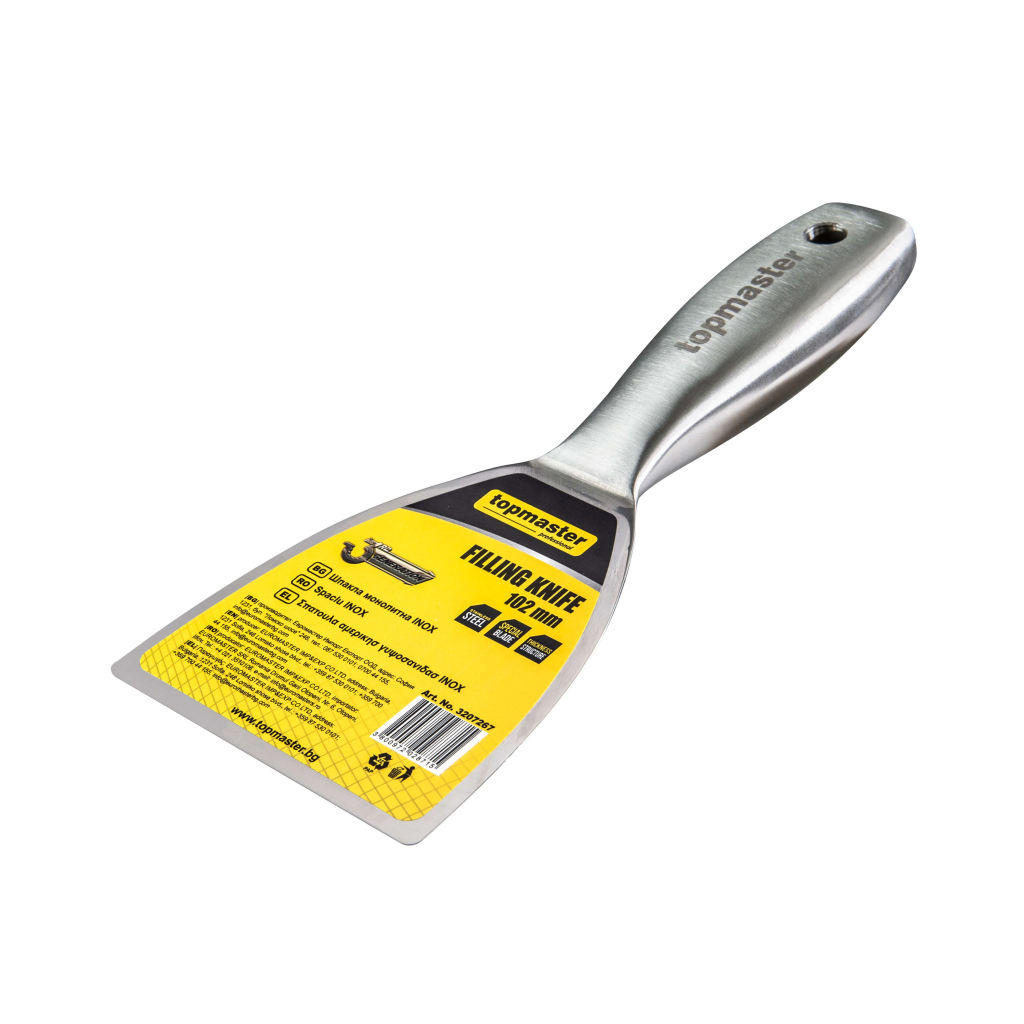 TOPMASTER шпакла монолитна INOX 102 мм