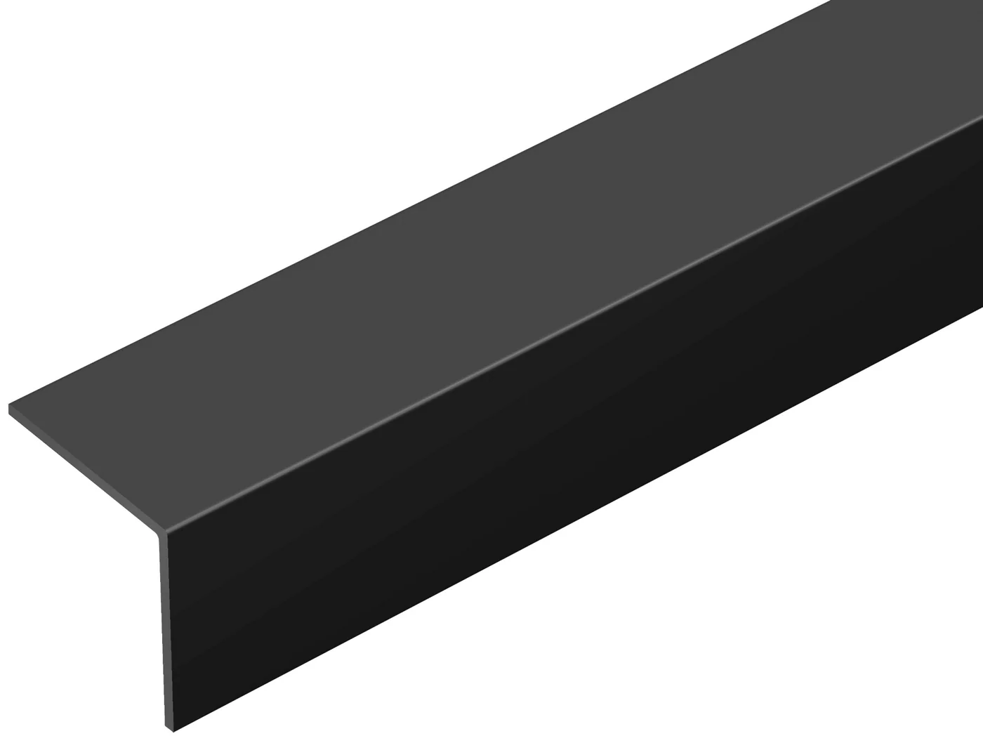 CEZAR - PVC профил ъгъл 40/40/2750 - 107 ЧЕРЕН /RAL 9005/